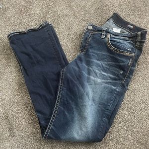 Silver Suki Boot cut jeans